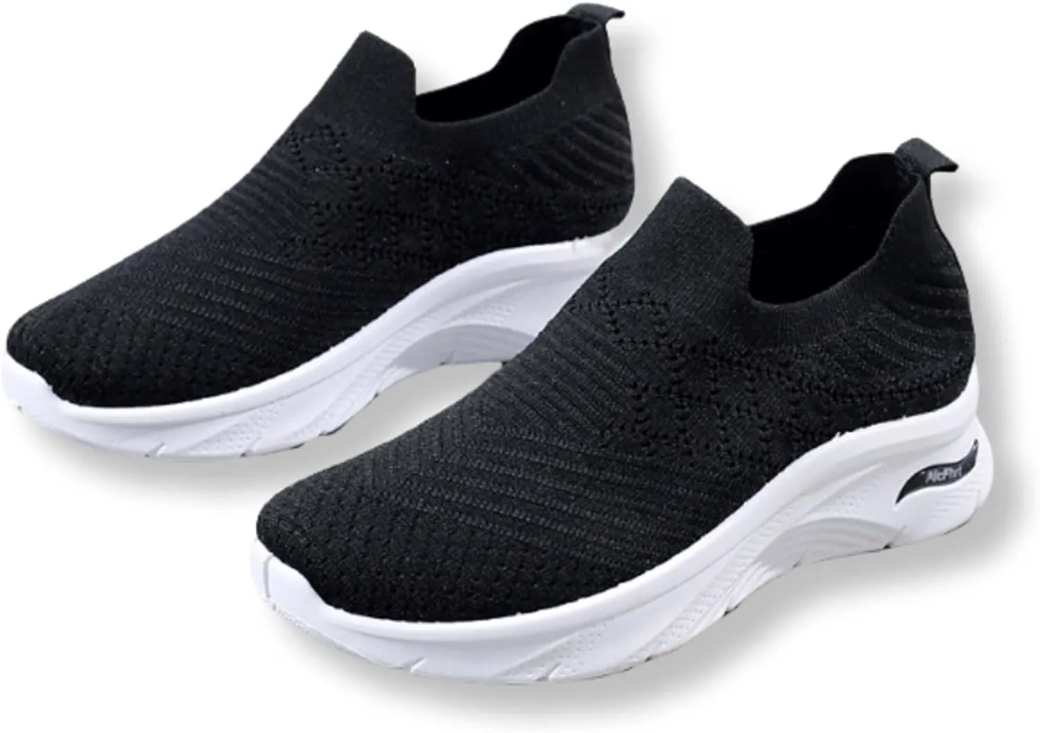 Women's Sports Shoes Breathable Soft Sole Non-Slip Wear-Resistant Running Slip on Tennis Lightweight Walking Sneakers