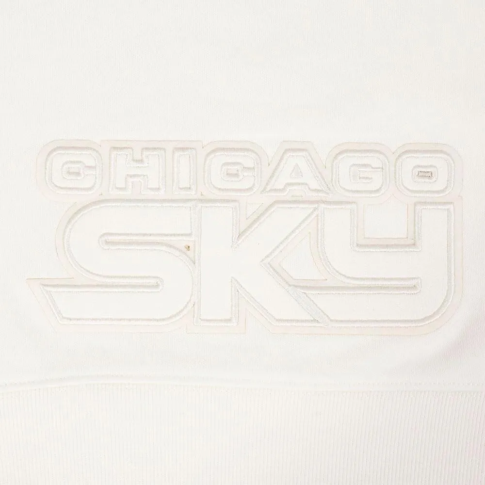 Womens WNBA Neutral Cropped Pullover Hoodie