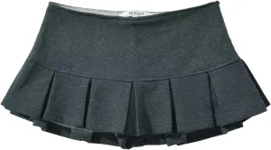 Y2K Mini Skirt Low Waist Mini Skirts for Women Pleated Skirts Y2k Clothes Trendy Skort Coquette